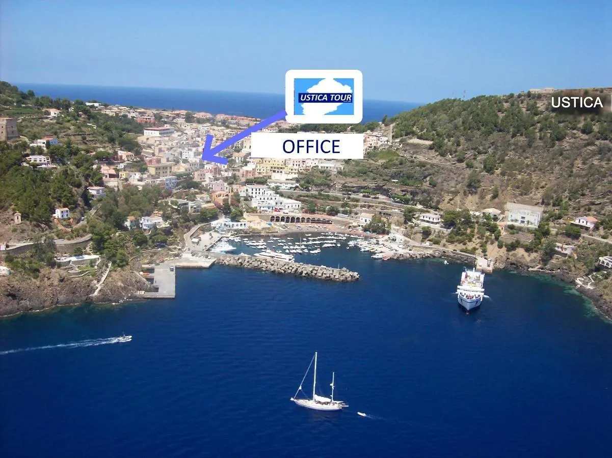 Usticatour Apartments And Villas Isola di Ustica بيت للعطل