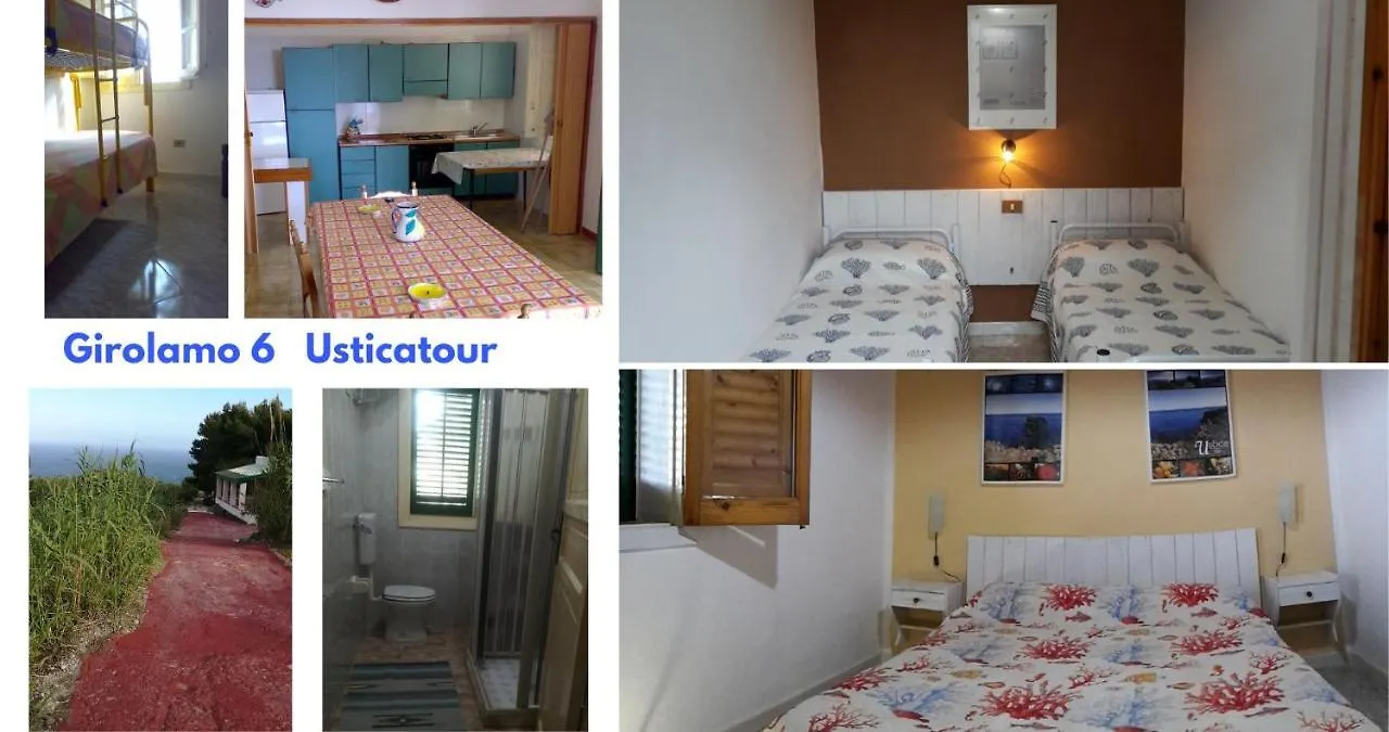 Usticatour Apartments And Villas Isola di Ustica بيت للعطل