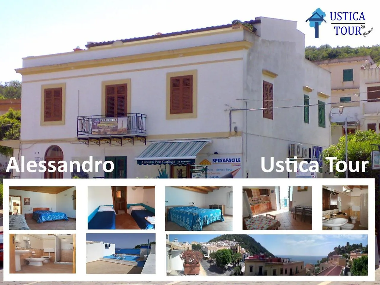 Usticatour Apartments And Villas Isola di Ustica بيت للعطل
